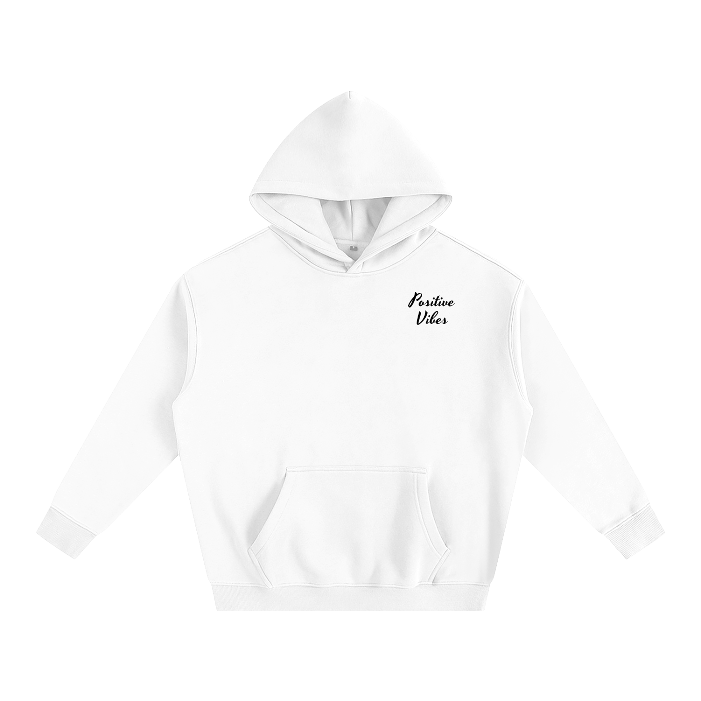 Positive Vibes | Oversize Fleeced Hoodie