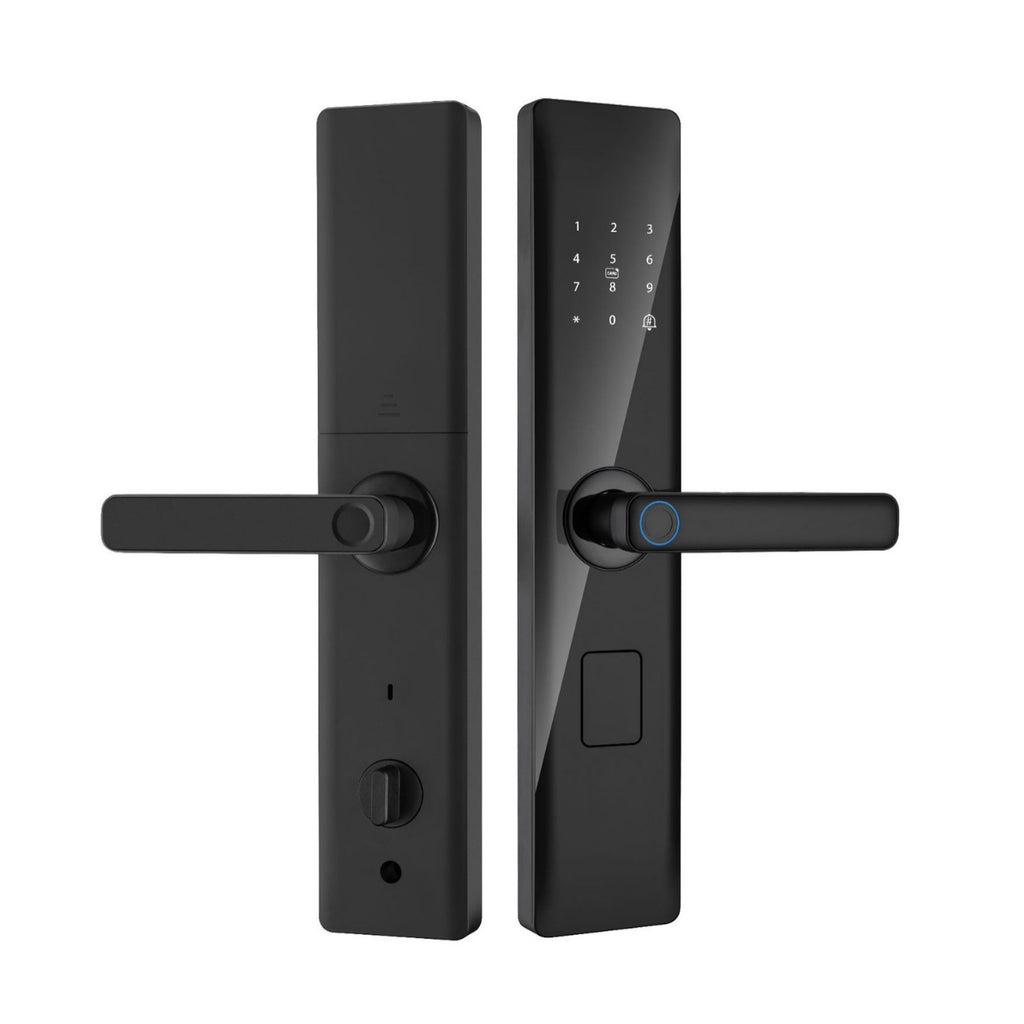 Smart Fingerprint Door Lock with Bluetooth Wi-Fi Access