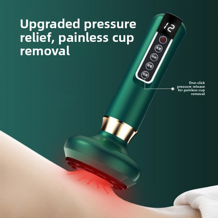 Electric Scraping Massager with Heat and Suction