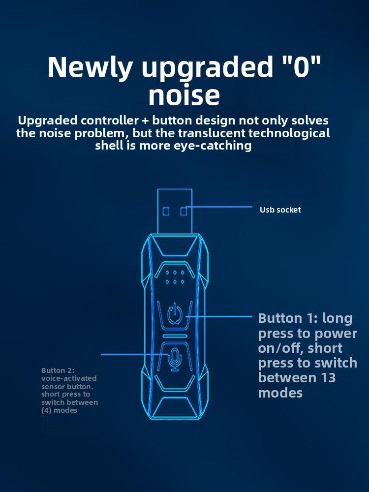 On-board atmosphere light bar