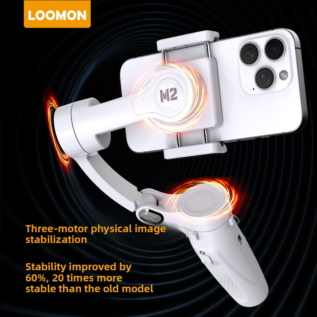 Handheld Phone Gimbal with AI Tracking Stabilization