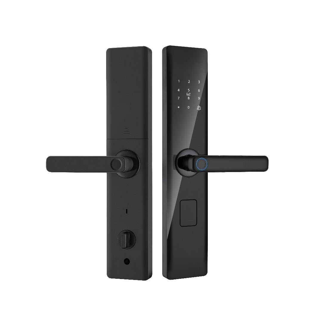 Smart Fingerprint Door Lock with Bluetooth Wi-Fi Access