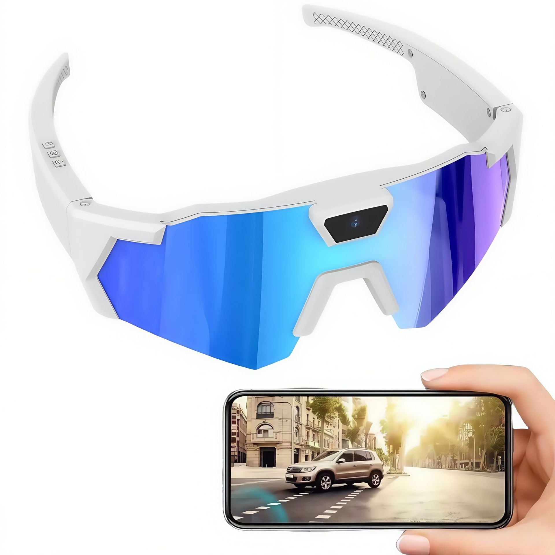 AI Smart Audio Sunglasses with HD Camera